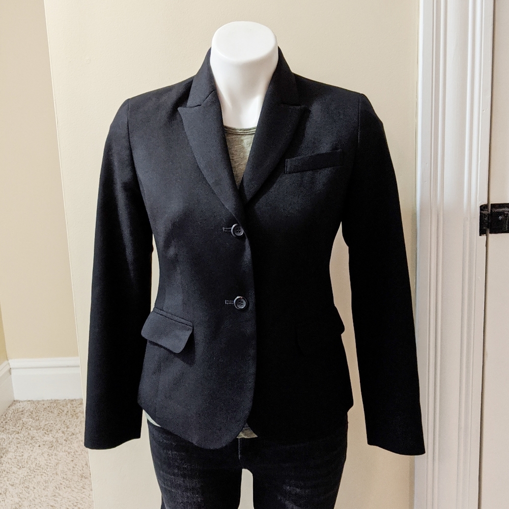 Vintage Pendleton Two Button Black Blazer. - image 1